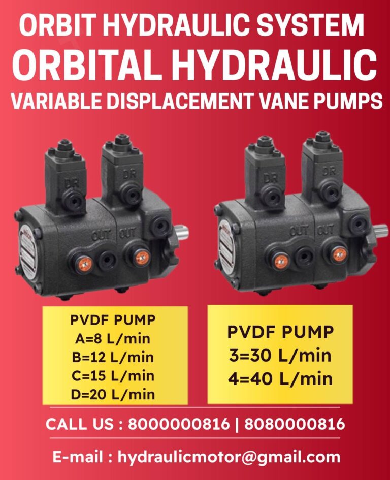 PVDF2-A20-C55-15S Anson Hydraulic PVF Series Double Vane Pump